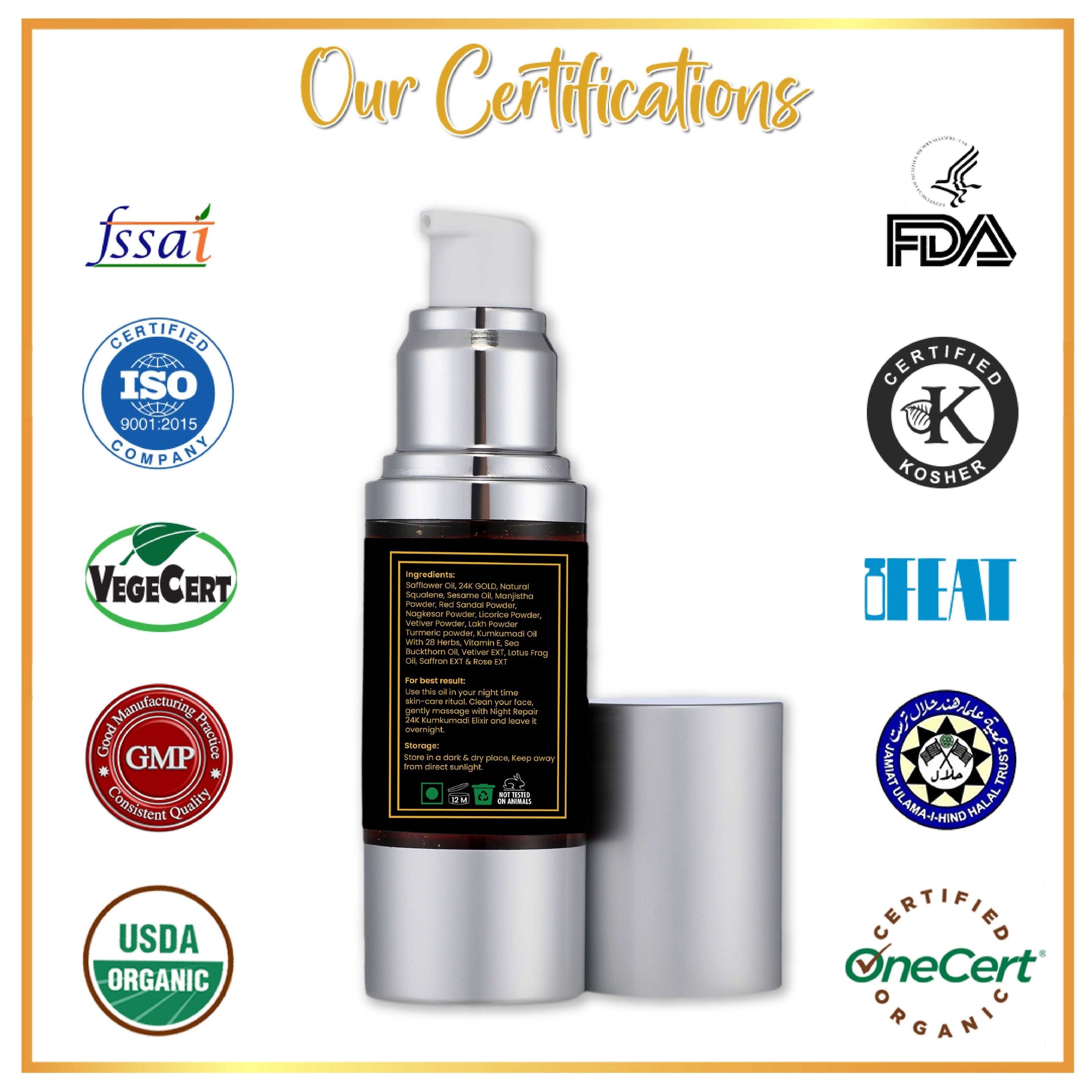 Night Repair 24K Kumkumadi Elixir