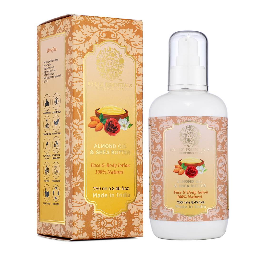 Almond Oil & Shea Butter Face & Body Lotion